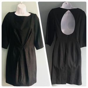 Trina Turk black wool dress. Size 6